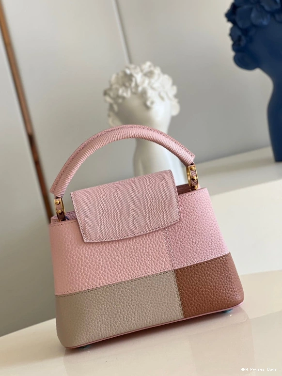 AAA Pruses Bags MINI LOUIS CAPUCINES VUITTON 0724